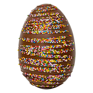 Cocoba Jazzie Sprinkles Milk Chocolate Easter Egg 250g